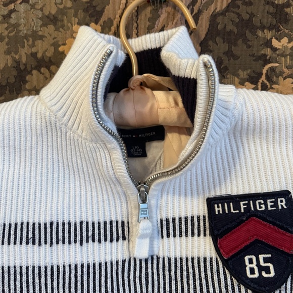 Girls Tommy Hilfiger Quarter Zip - Picture 5 of 6